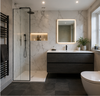 bathroom fitters Glasgow West End Victorian property